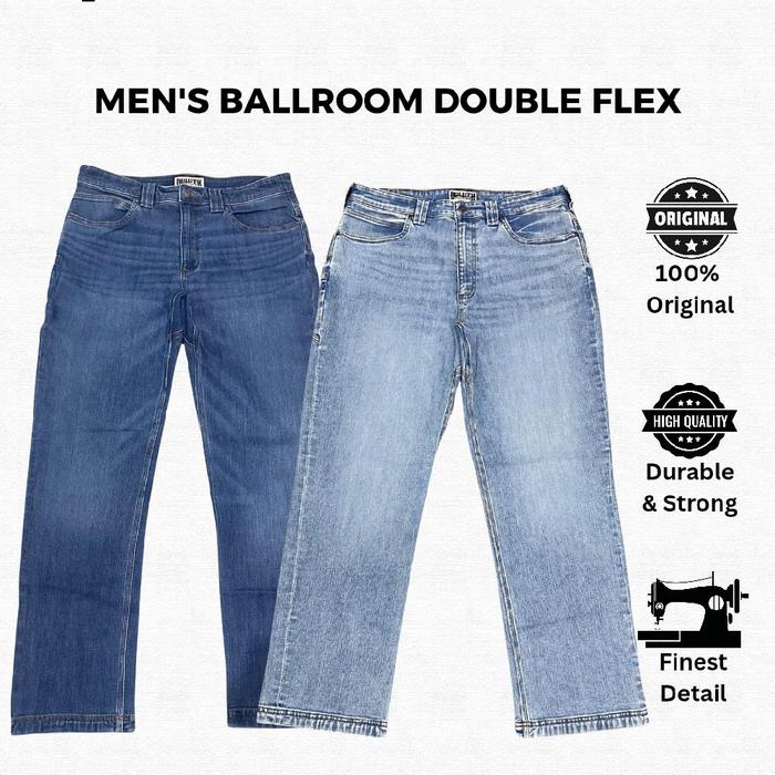 Celana Jeans Pria Duluth Ballroom Double Flex Relaxed Fit / Standard Fit