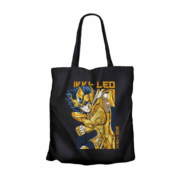 Tote bag infinite anime LEO IKKI - SAINT SEIYA material canvas