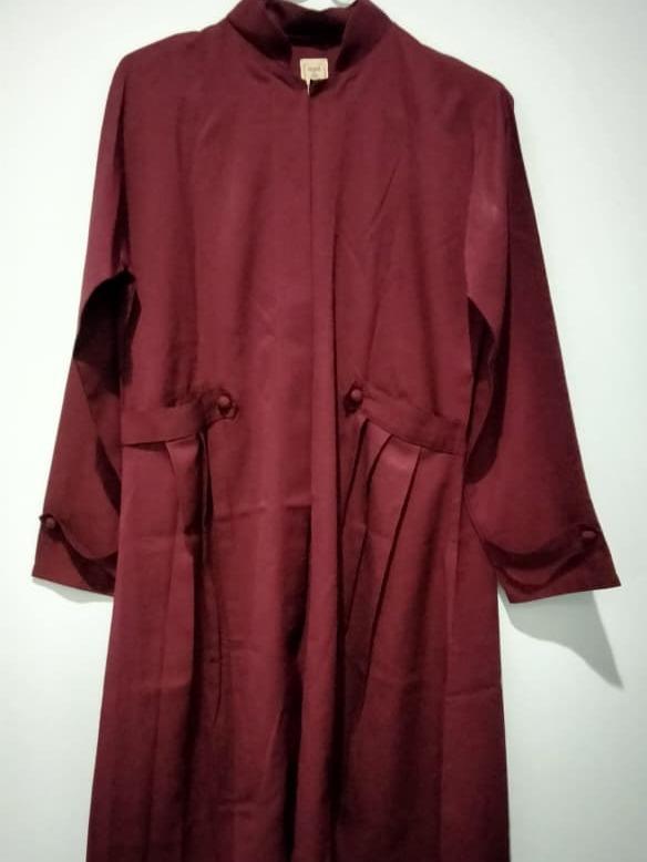 Aisyah Says Hijab Outer Maroon by Aisyah Says Hijab