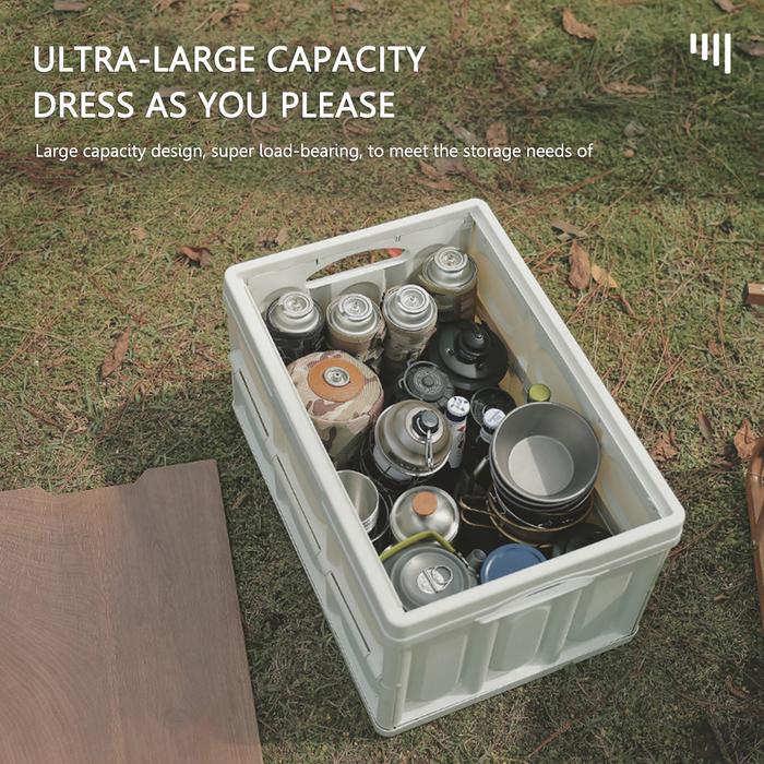 Outdoor Camping Storage Box Folding Box Camping Storage Box Car Trunk