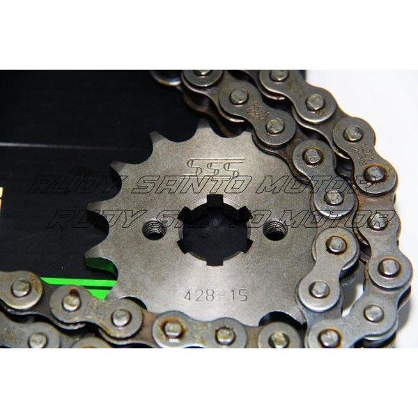 Gear Set Gir Set Gearset Chain Kit W175 W 175 Original Kawasaki #Gratisongkir