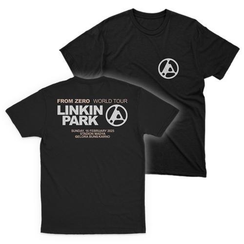 promo KAOS BAND LINKIN PARK - LINKIN PARK - FROM ZERO WORLD TOUR JAKARTA - TSHIRT LINKIN PARK