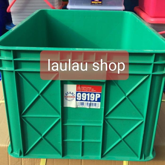 Box Container 68 Liter / 87 Liter Atari Green Leaf 9919 P / 9920 P Bak Tahu Kolam Ikan Krat Keranjan