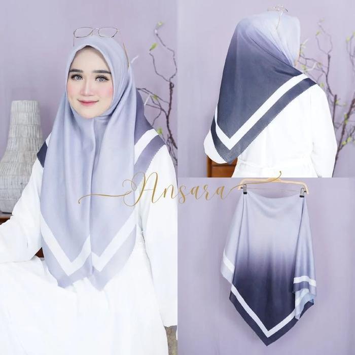 Afra Hijab / Series Gradasi Model Kerudung Segi Empat Nyaman