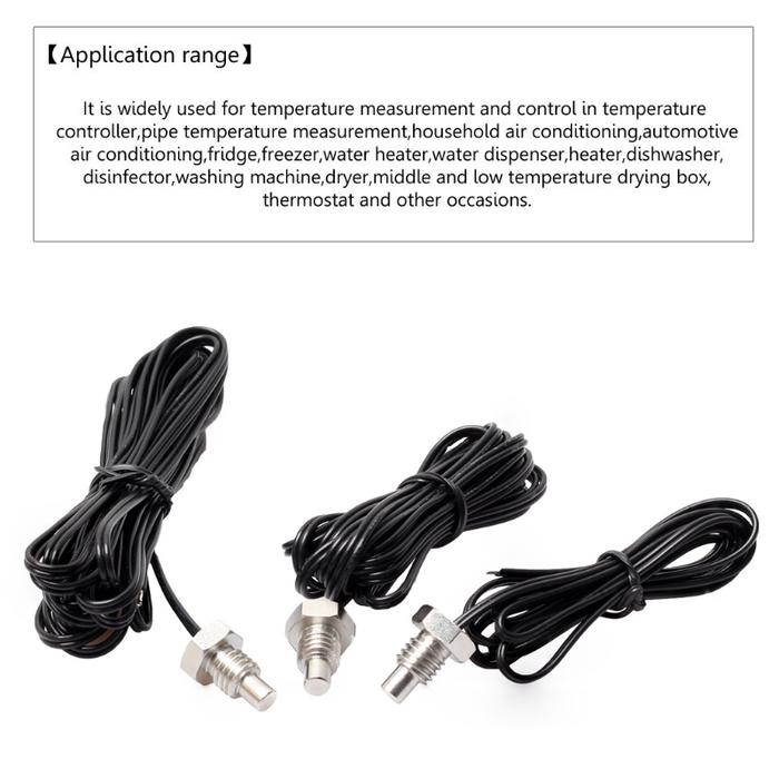 NTC 10K Thermistor Sensors Digital Temperature Probe for Conditioner