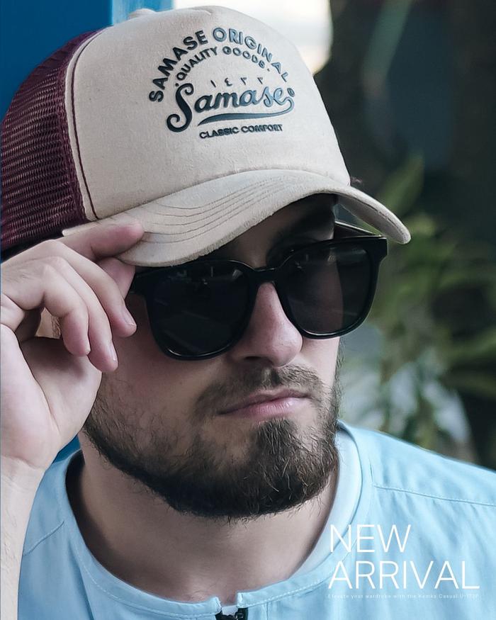 SAMASE Topi Trucker Hat B001