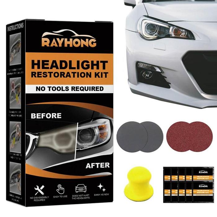 Car Headlight Restoration Kits Ceramic Car Headlight Cleaner Restore