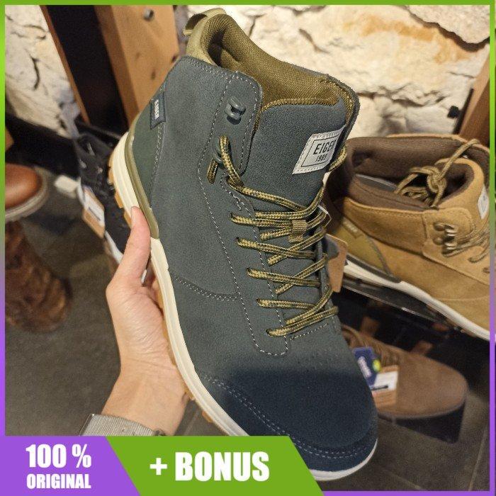 Ada Sepatu Eiger MOAMBA MID CUT BOOTS Shoes Navy 91000 6591 Original Cowok