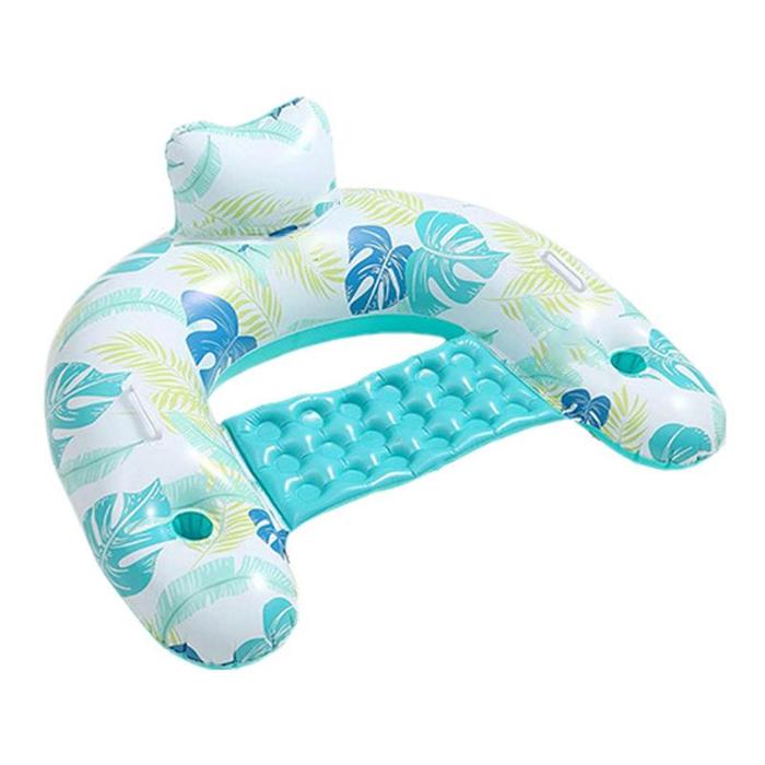 Inflatable PVC Pool Float Lounge Chair Ride-on Swimming Pool Games