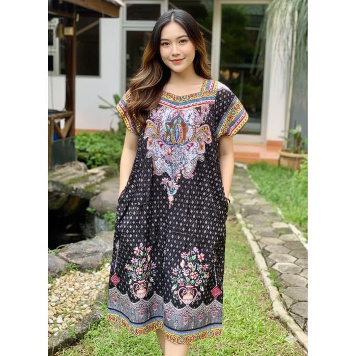 TERBARU Daster Elok Sikak Jumbo Ld130 Rayon Twil