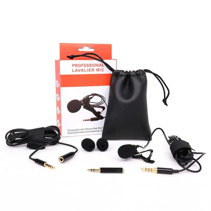 Mic Clip On HP Mic Clip On Deluxe Microphone Clip On Lavalier Microphone Lavalier Mic Deluxe Lavalie