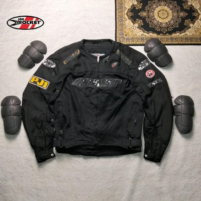 joe rocket biker motorcycle touring jacket original