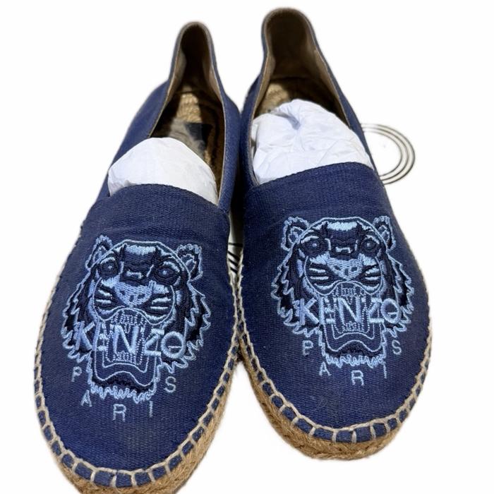 Preloved - Kenzo Canvas Espadrilles Slip-On (blue)