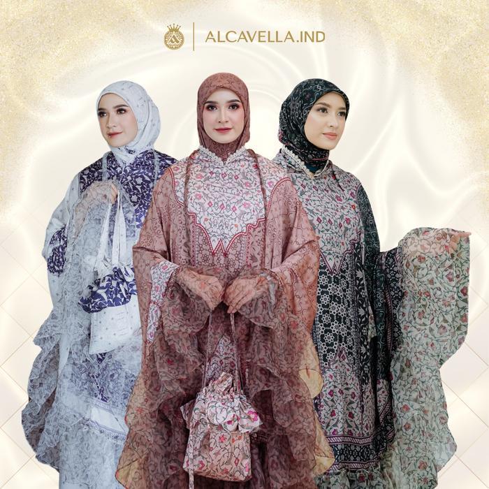DISKON Alcavella - Zyana Mukena Series | Prayer Set Muslimah Dewasa Premium READY STOCK