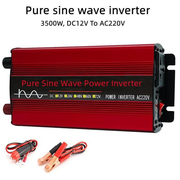 Inverter Daya Gelombang Sinus Murni 3500W/5000W/8000W DC
