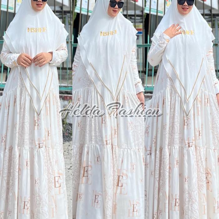 Mshee Jasmin set khimar polos