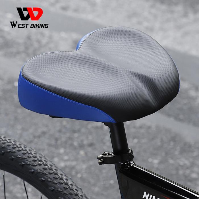 E-Bike Saddle Widen Thicken Cycling MTB Road Bike Saddle Shock