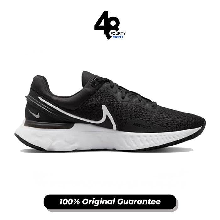 Sepatu Lari Wanita Nike React Miler 3 Black (DD0491-001) Original