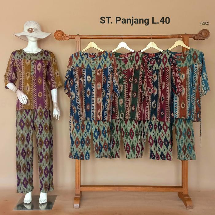 Setelan Panjang By Putri Diana Busui Resleting Bahan Rayon Halus Terbaru Terlaris Asli Pekalongan Te
