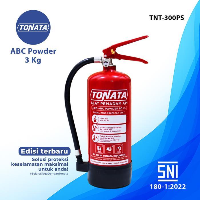 Flash Sale / Apar Abc Powder 3 Kg Tonata / Set Komplit