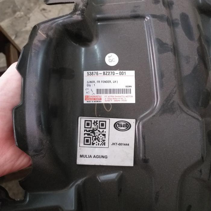 Terbaik liner fender depan kiri grand new avanza xenia 53876-bz270 Terimakasih