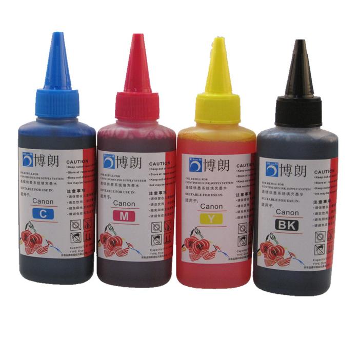 BLACK Pigment ink + color dye ink for PG445 XL PG 445 CL446 For Canon