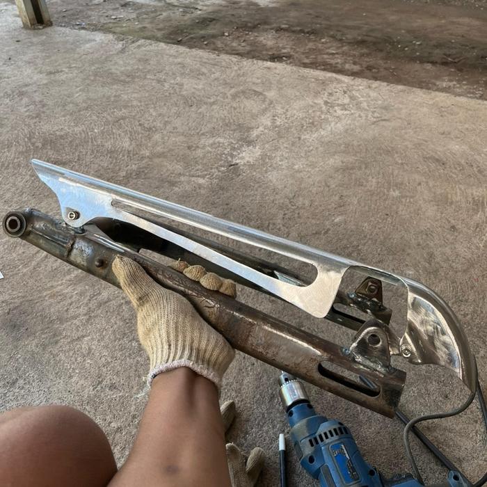 ￼KETENGKAS RANTAI CB GL GL100 BESI TEBAL PRESISI