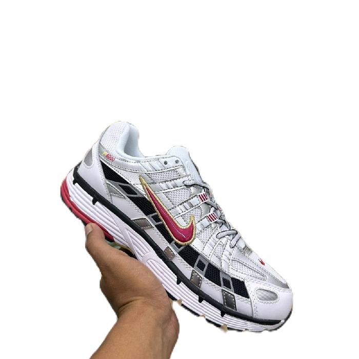 Sepatu running Nike P-6000 Pria Shoes Kerja Hitam Putih Wanita