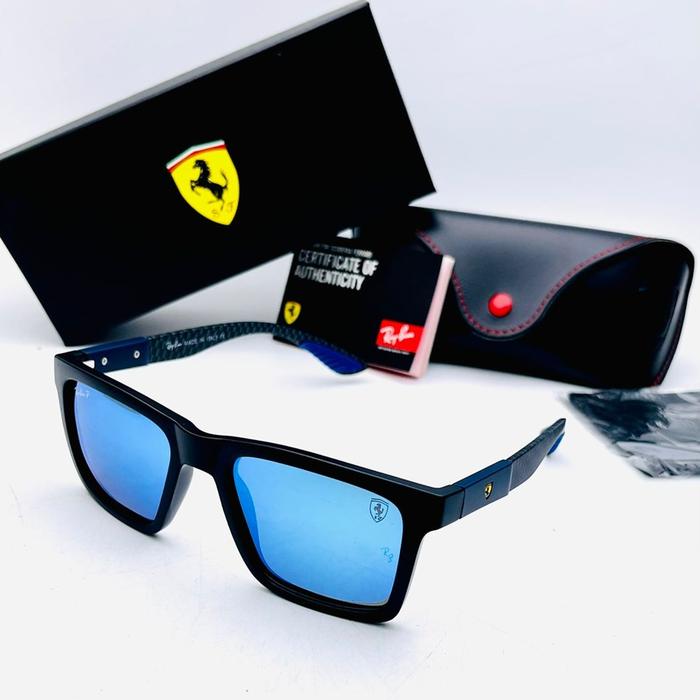 Kacamata RAYBAN001 Ferarri 8342 polarized+UV400 / Kacamata Pria / Kacamata Wanita / Model Terbaru