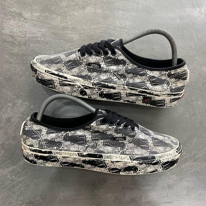 [Size 42] Opening Ceremony x Vans Authentic ‘Leopard Checker’ Black White (VN0A348A43M) Second Origi