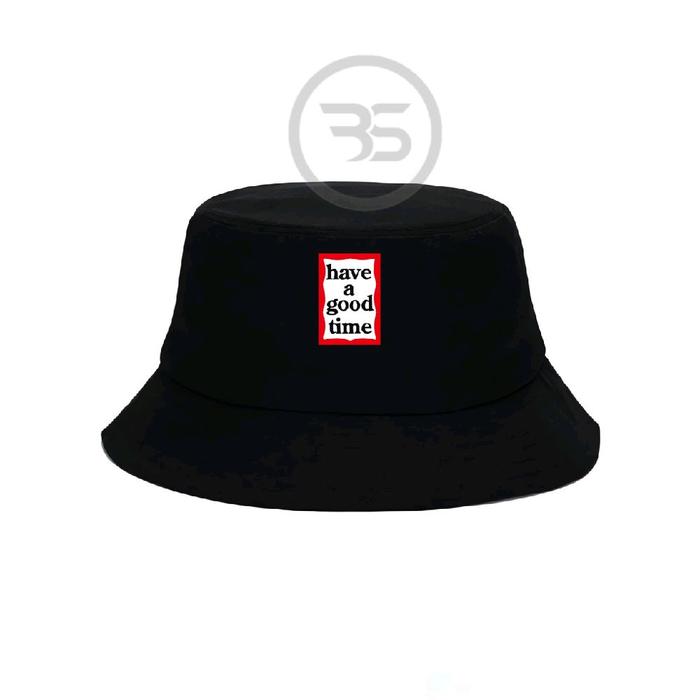 topi bucket hat distro have a good time pria/wanita premium exlusive