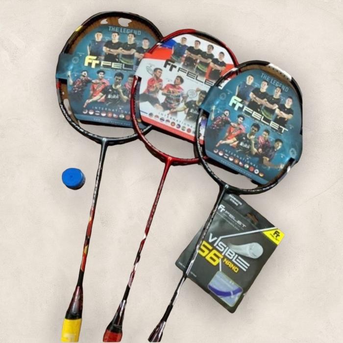 Raket Badminton FELET NANO FASTEX 800 36LBS Original