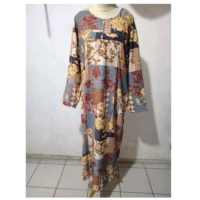Gamis Monalisa Motif Premium