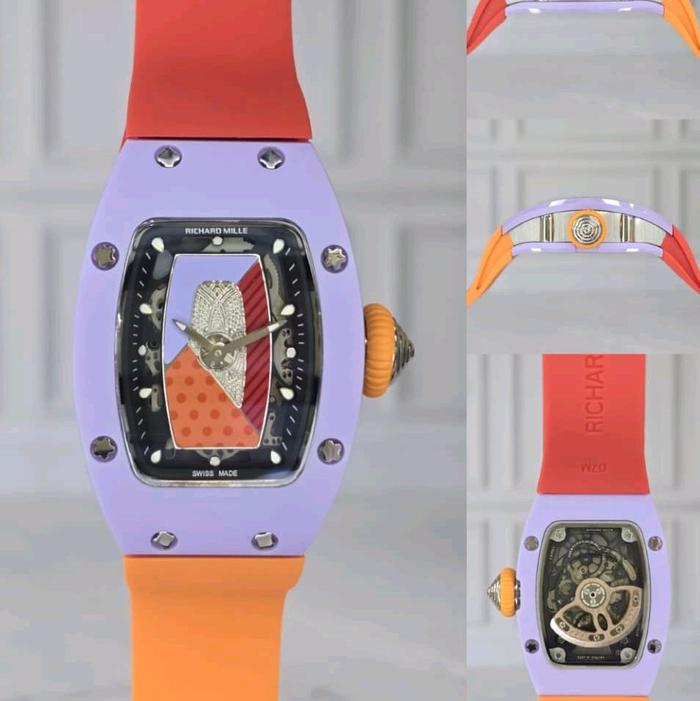 Jam Tangan Cantik Wanita/Jam tangan Kado Cewek RM 007 Lady Cerachrom Ceramic Automatic