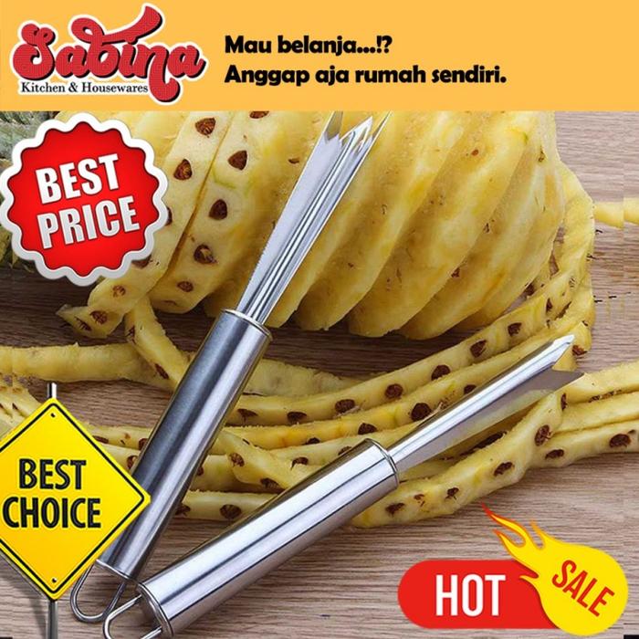 Pisau Garpu Pengupas Mata Nanas