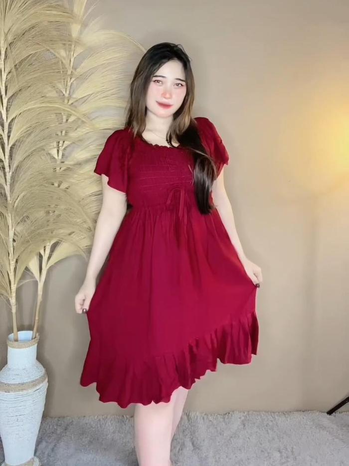 pixie dress - dress cute - dress wanita - dress serut