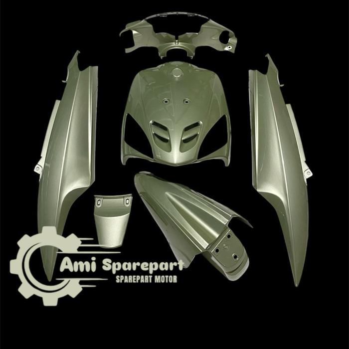 cover body full halus mio sporty warna milenium jade