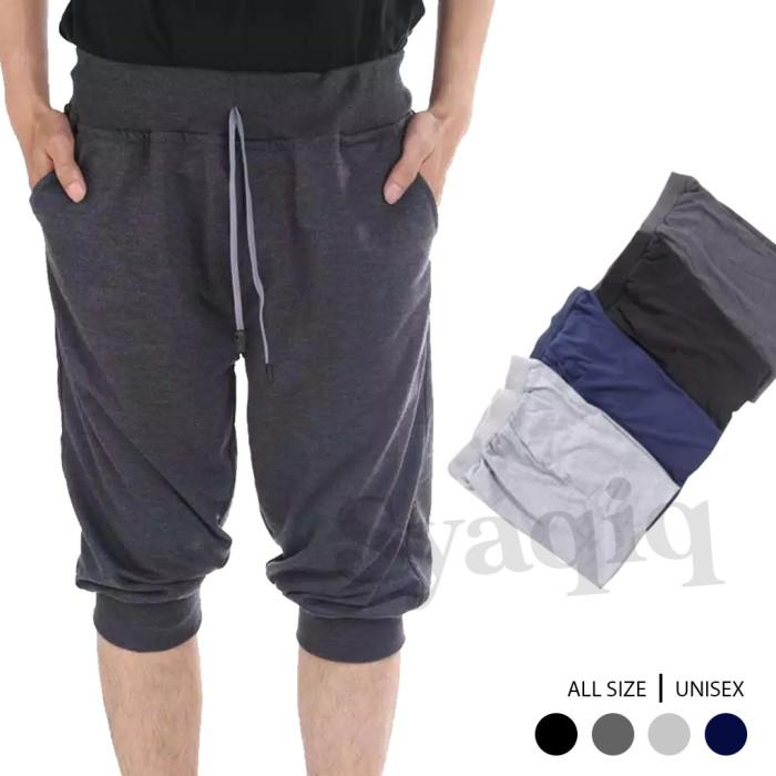 Pants 3/4 Celana Selutut Olahraga Gym Joing Badminton