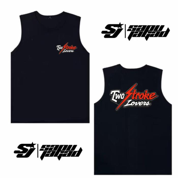 Singlet Distro Two Stroke Lovers Free Stiker