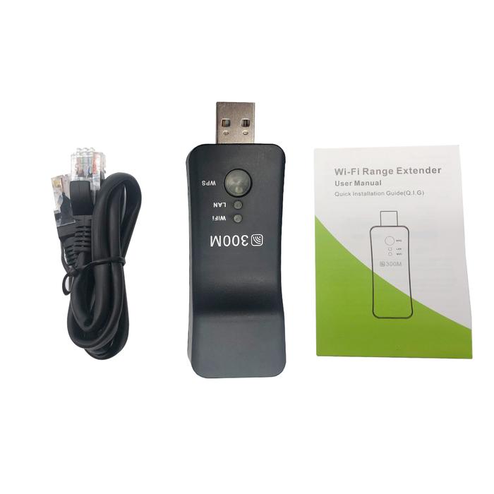 Wireless USB Universal 300Mbps Smart TV Wifi Repeater Adapter TV