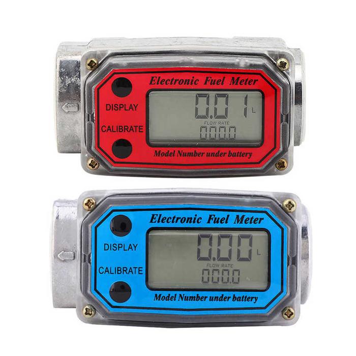 Mini Flow Meter Digital Turbine Flowmeter Diesel Fuel Flow Meter