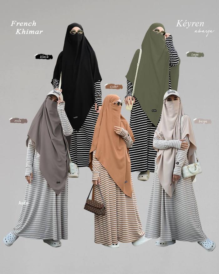 Khimar Keyren by Azda Khimar Jilbab Hijab Syari
