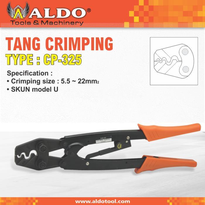 TANG CRIMPING TYPE : CP-325 MERK ALDO
