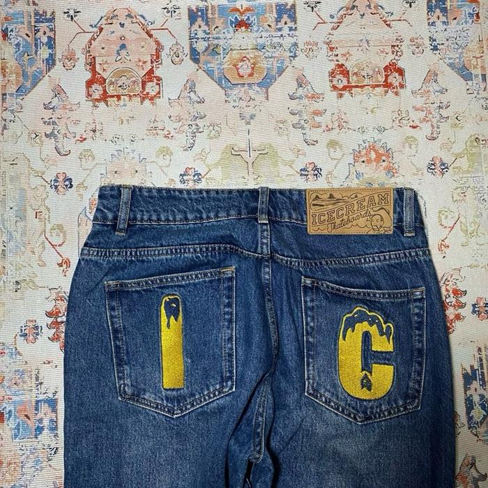 Billionaire Boys Club Ice Cream "Running Dog" Denim Pants