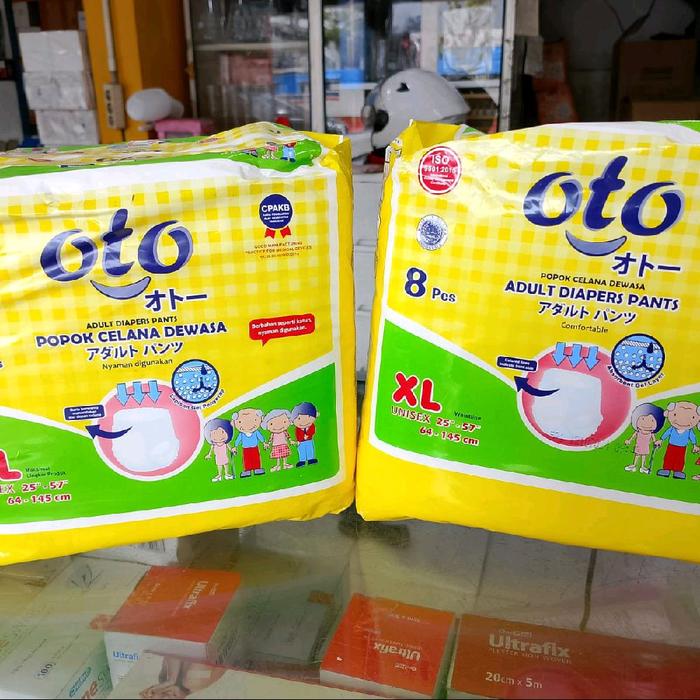 Pampers Dewasa Model Celana XL 8 - Perlindungan dan Kenyamanan yang Lebih Baik - Wanita, Katun, Pend