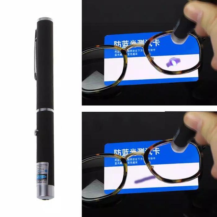 Senter Uji Lensa Blueray/senter Laser Pointer Presentasi/senter uv *