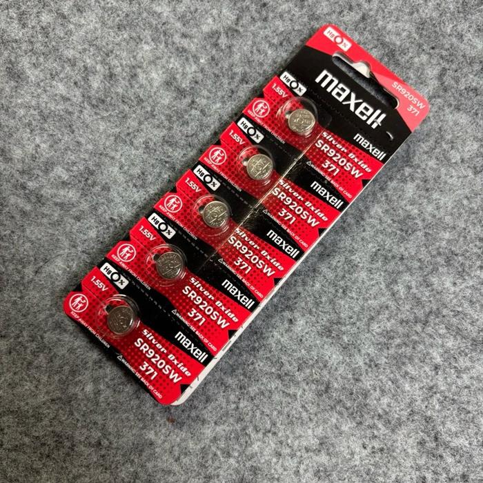 Baterai Jam Tangan Maxell 371 SR920SW Batre Maxell ORIGINAL