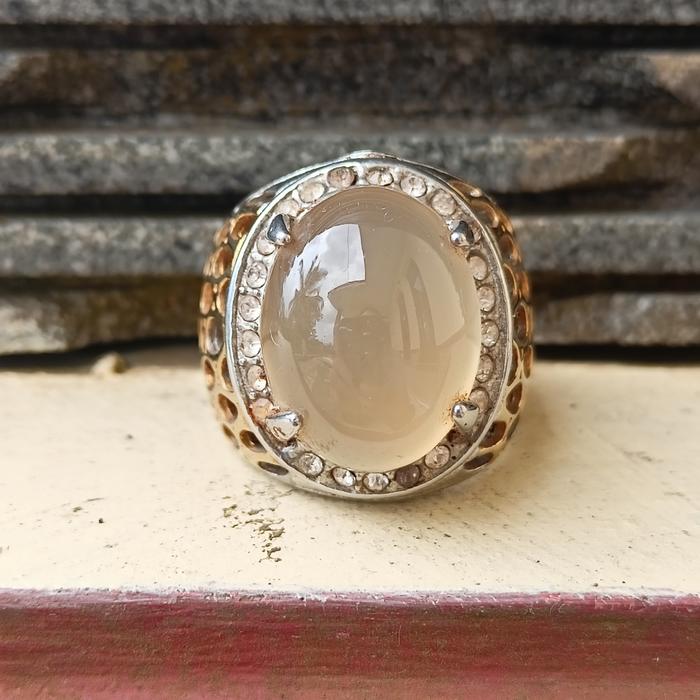 Batu Akik Biduri Bulan ring 11