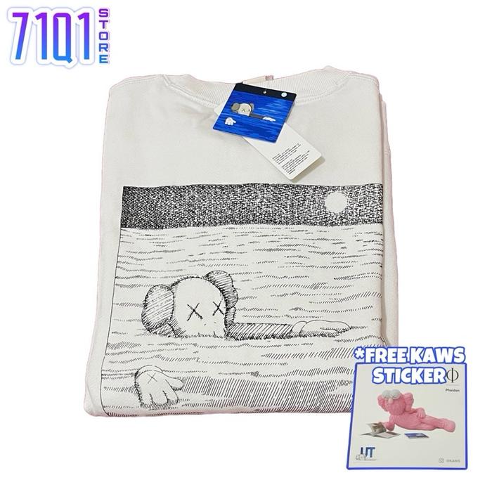 Uniqlo KAWS Sweater Off White ORIGINAL BRAND NEW