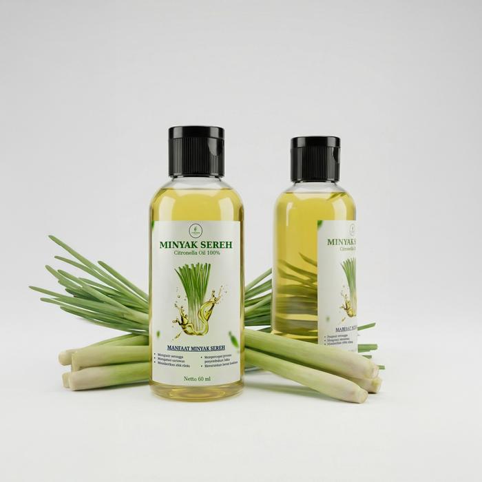 Minyak Sereh Wangi Citronella Oil / Minyak Sereh Murni Alami 100%
